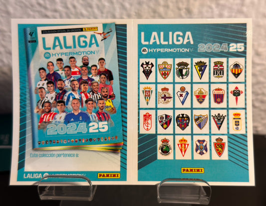 Cromos exclusivos Liga HYPERMOTION - N° 2 y 3