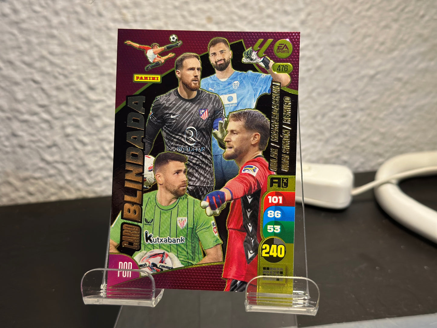 BLINDADA - Oblak - Remiro - Unai Simón - Mamardashvili