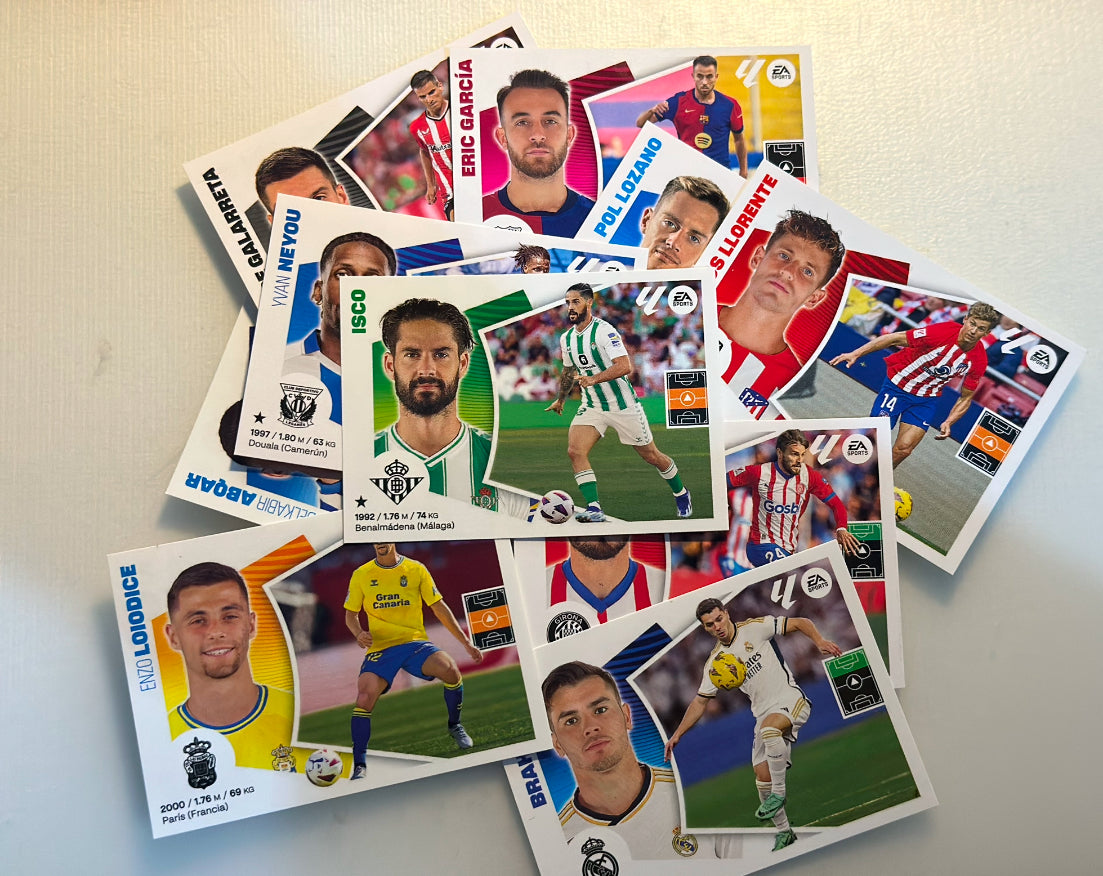 Pack de 10 cromos Liga Este 24-25